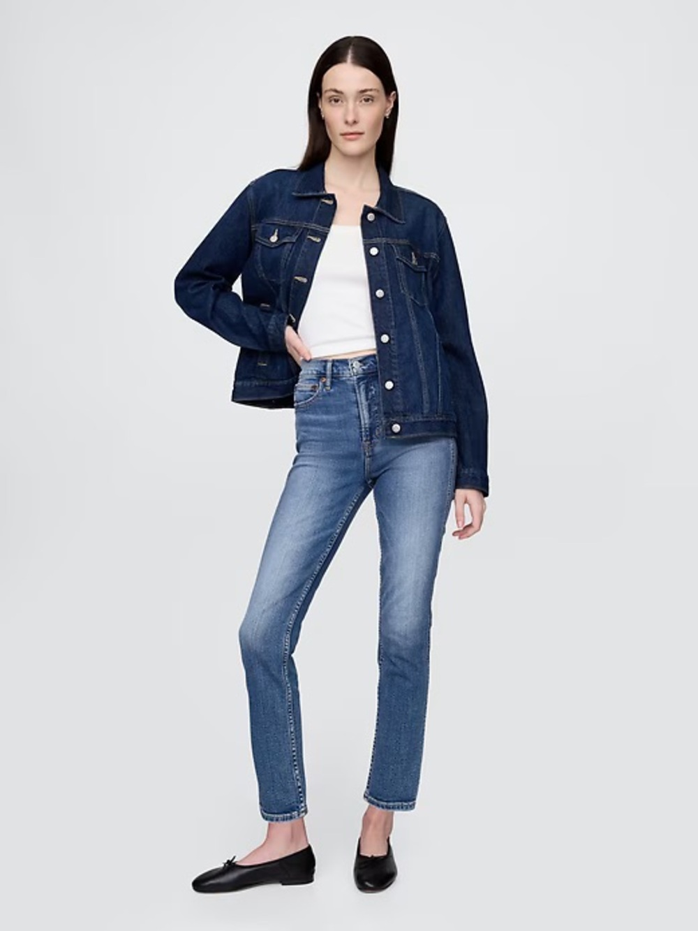Gap Vintage Slim High Rise Jeans - size 32